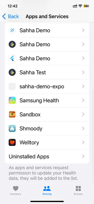 Using HealthKit