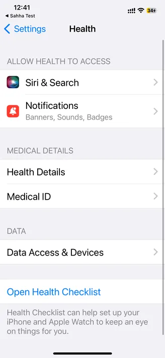 Using HealthKit